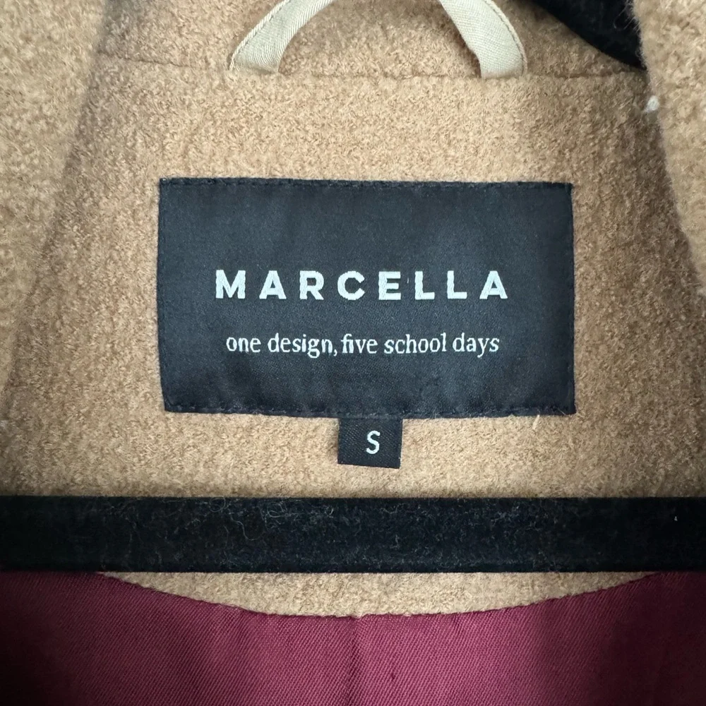 Marcella Elizabeth Coat
Camel with Burgundy Lining - Picture 4 of 5